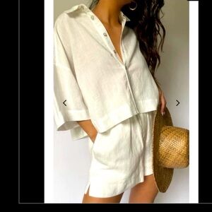 NIA High-Waist Short White XS EUC